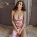 Shinyyep Pink Polka-Dot Dress